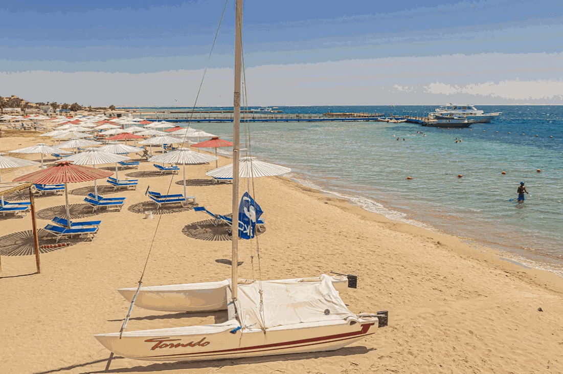 Amarina Abu Soma Resort & Aquapark Plaża