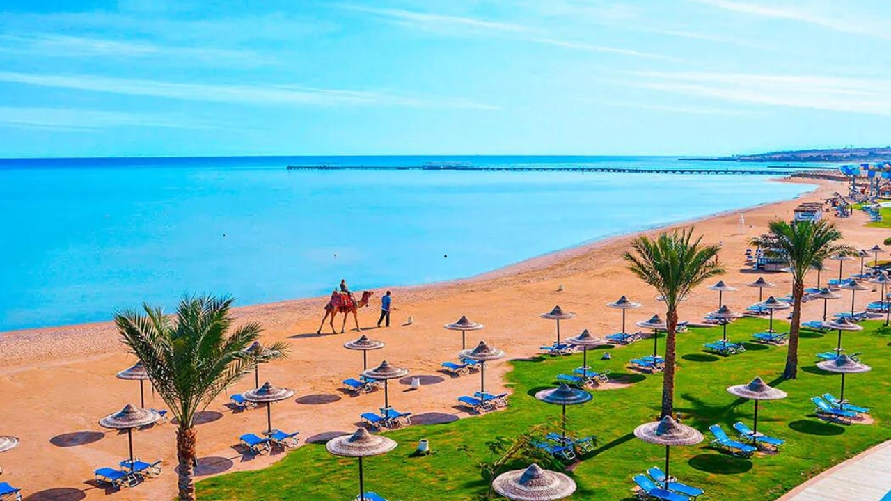 Jak wygląda plaża przy Jaz Aquamarine?