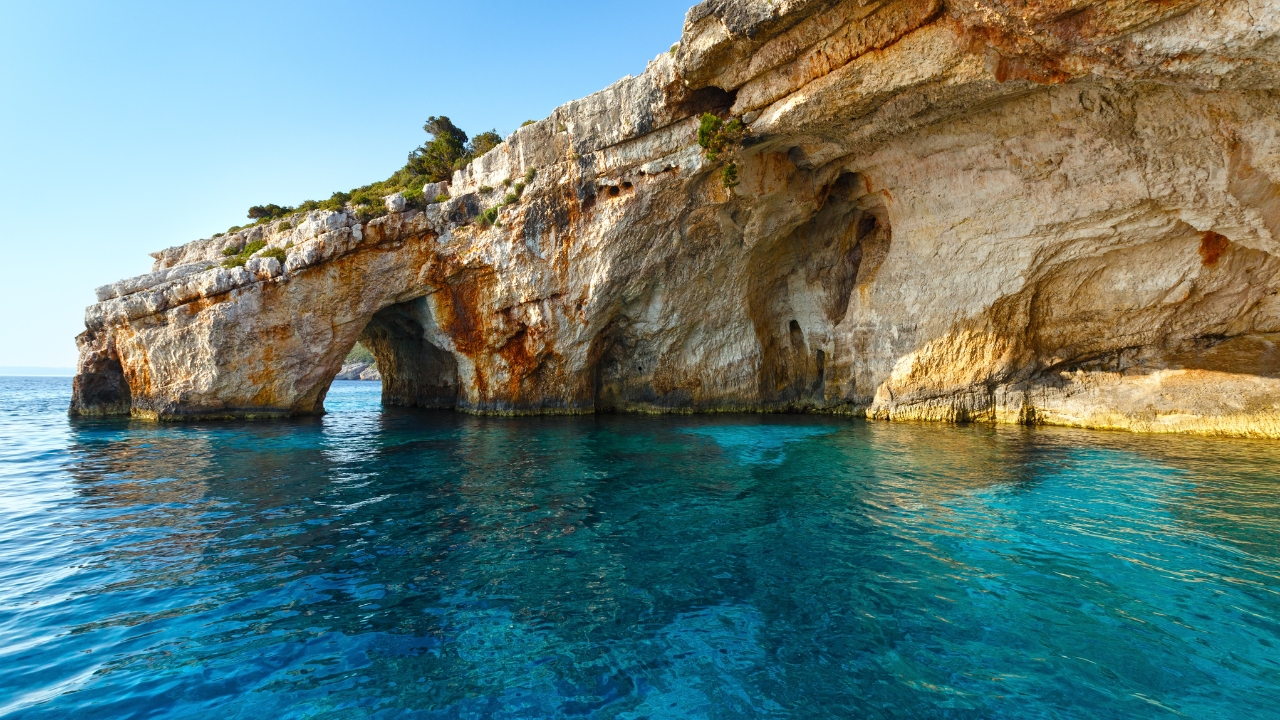 Pogoda na Zakynthos miesiąc po miesiącu