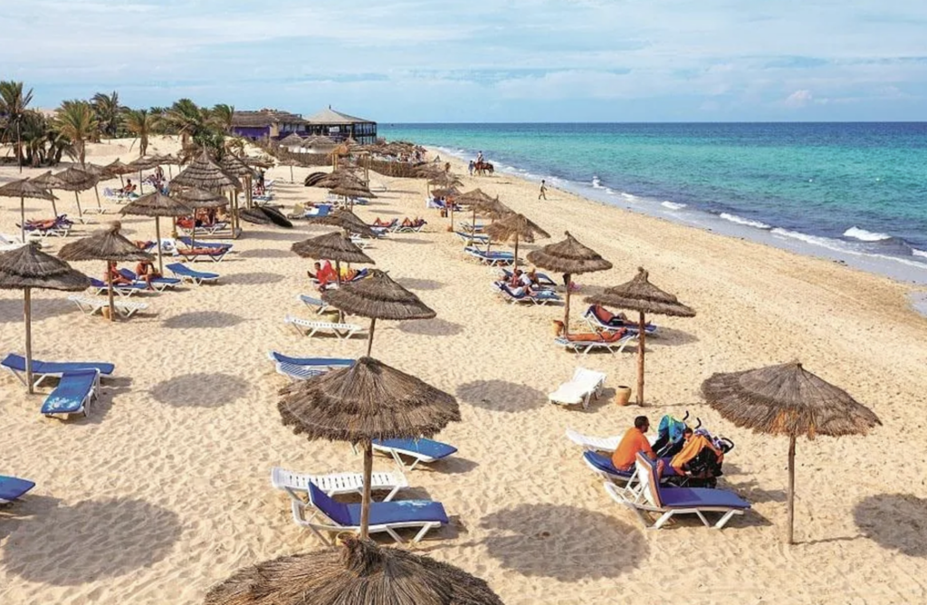 Plaża hotelu Caribbean World Djerba