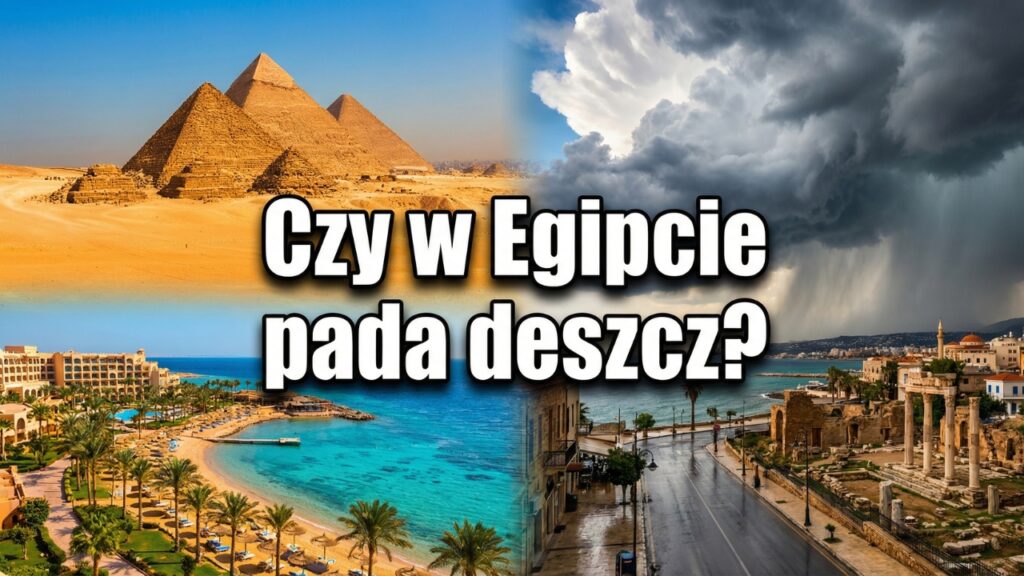 Czy w Egipcie pada deszcz?
