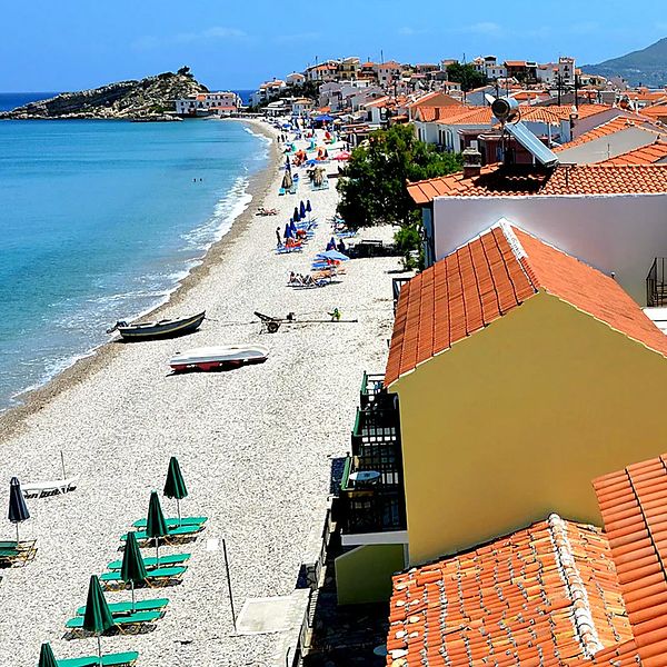 Hotel Athena Beach (Kokkari) w Grecja