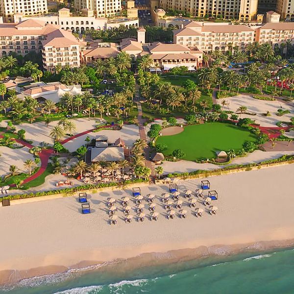 Hotel Ritz Carlton Dubai Jumeirach Beach w Emiraty Arabskie