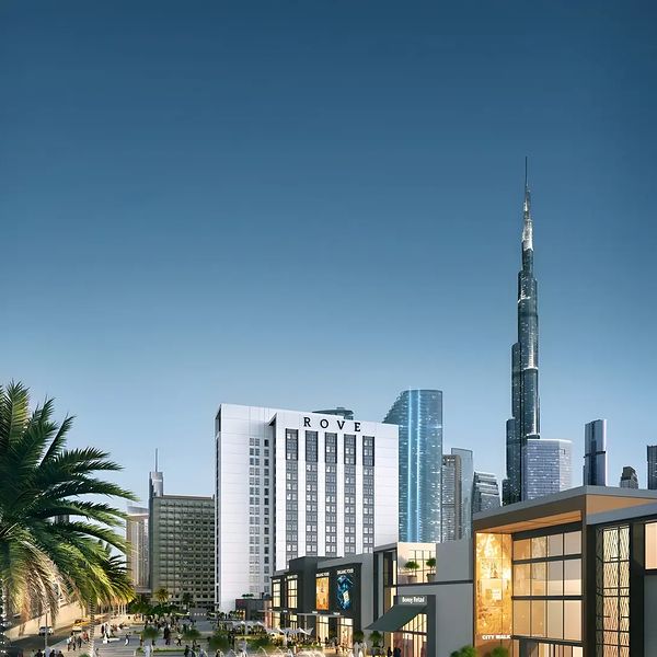Hotel Rove City Center w Emiraty Arabskie
