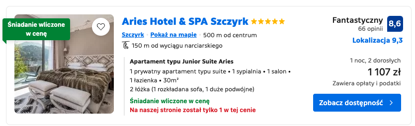 Aries Hotel & SPA Szczyrk
