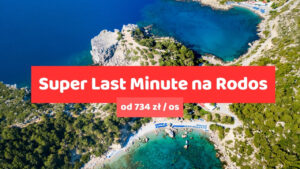 ⚠️🔥 Super Last Minute: 7 dni na Rodos 🇬🇷, All Inclusive od 734 zł / os 💙💚