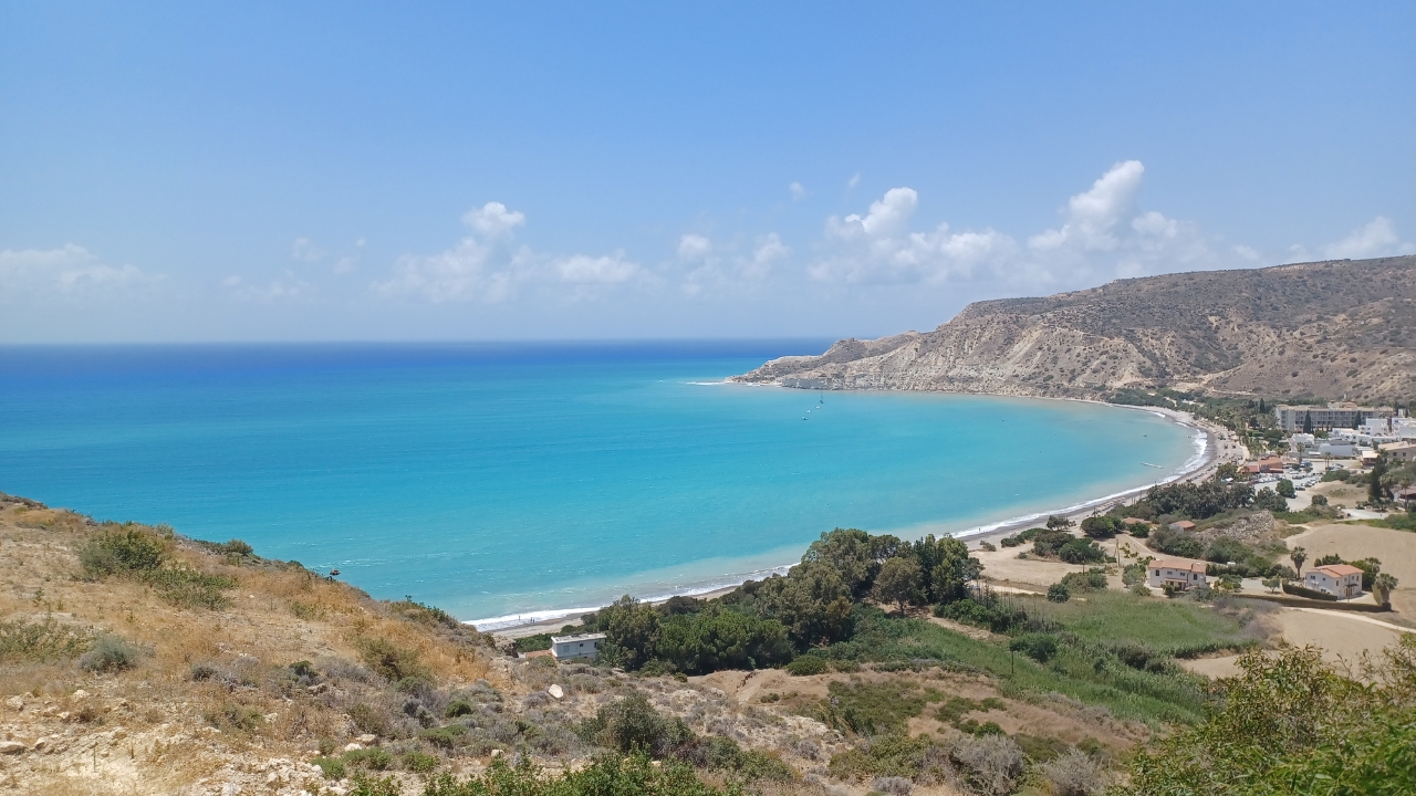 Plaża Pissouri Beach - Cypr
