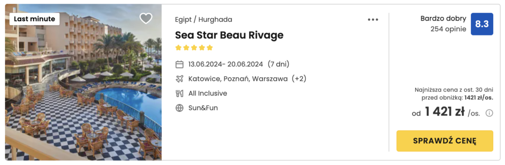 Sea Star Beau Rivage