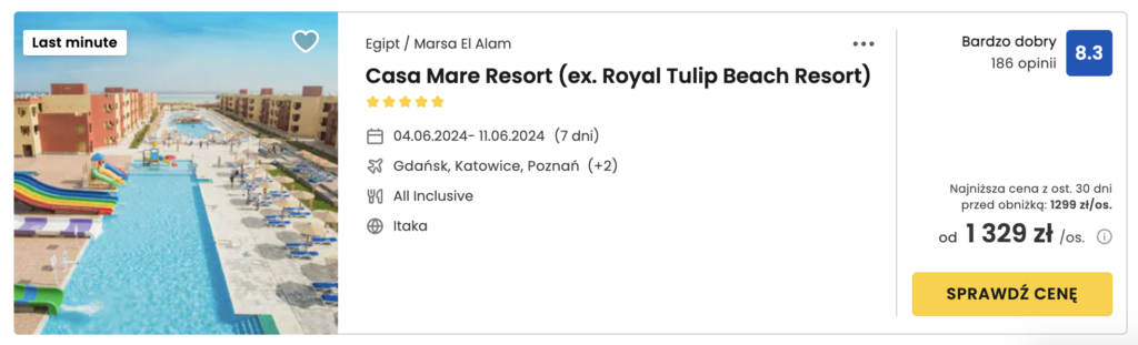 casa mare resort last minute