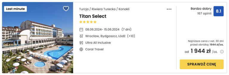 Turcja w świetnie cenie, Hotel Titan Select 5* z All Inclusive za 1944 zł