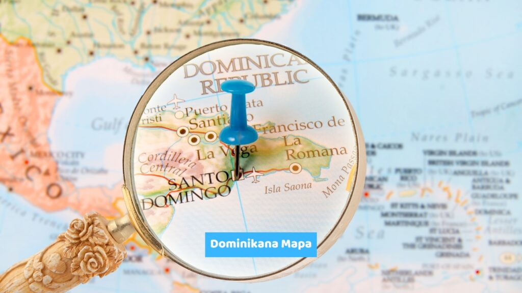 Dominikana Mapa