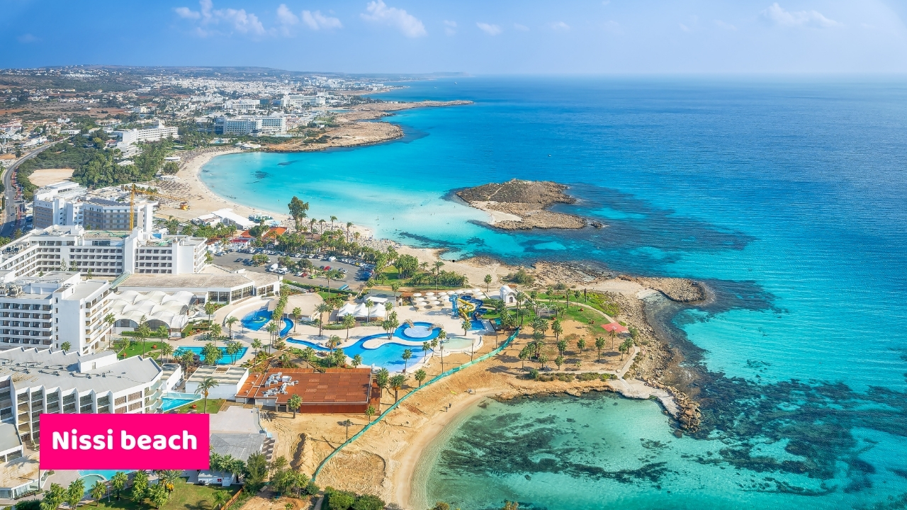 Nissi beach, plaże na Cyprze, plaże w Ayia Napa