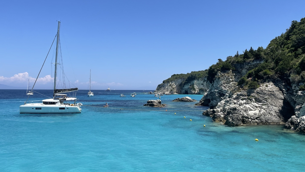 Rejs na wyspy Paxos i Antipaxos