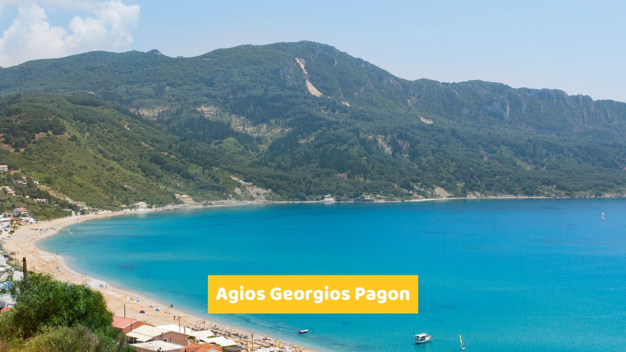 Agios Georgios Pagon plaża 