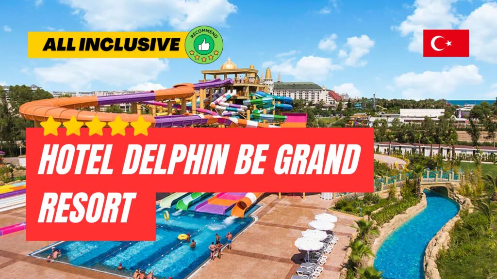 Delphin BE Grand Resort w Antalyi to pięciogwiazdkowy hotel na Riwierze Tureckiej, oferujący prywatną plażę, aquapark, SPA i wyżywienie all-inclusive. Idealny dla rodzin z dziećmi oraz osób szukających luksusowego wypoczynku w Turcji.