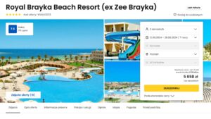 Laścik do Egiptu do Royal Brayka Beach Resort 5* jeszcze we wrześniu!