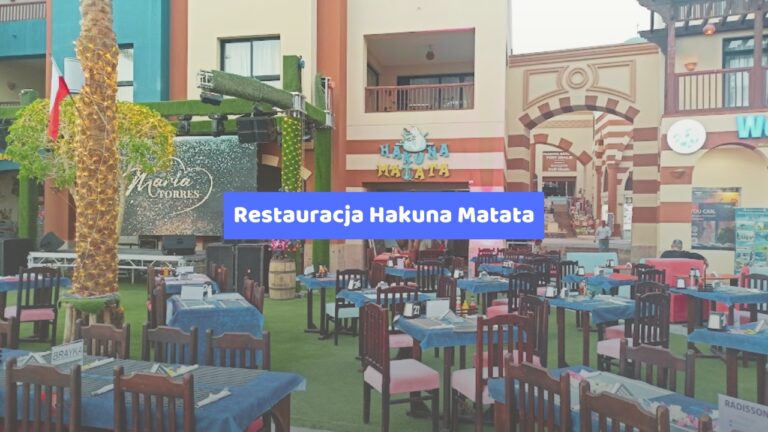 Restauracja Hakuna Matata w Port Ghalib