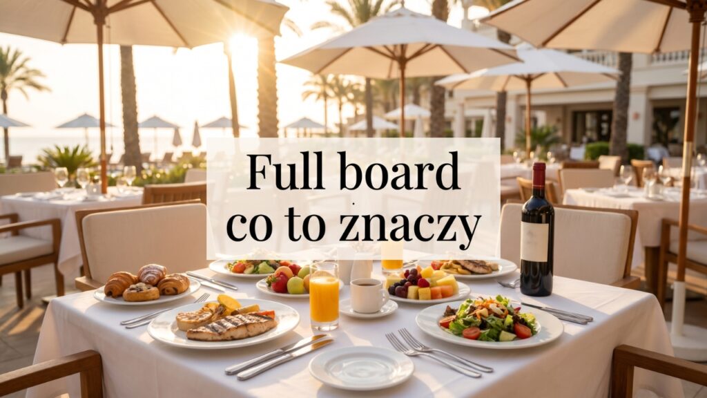 Full Board wyzywienie na wakacjach