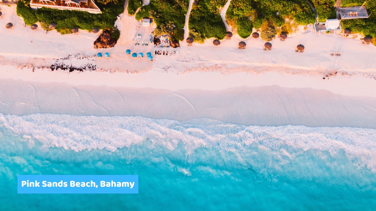 Pink Sands Beach, Bahamy