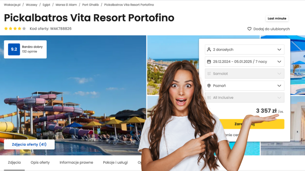 Sylwester w Egipcie – Pickalbatros Vita Resort Portofino 4* w Marsa Alam