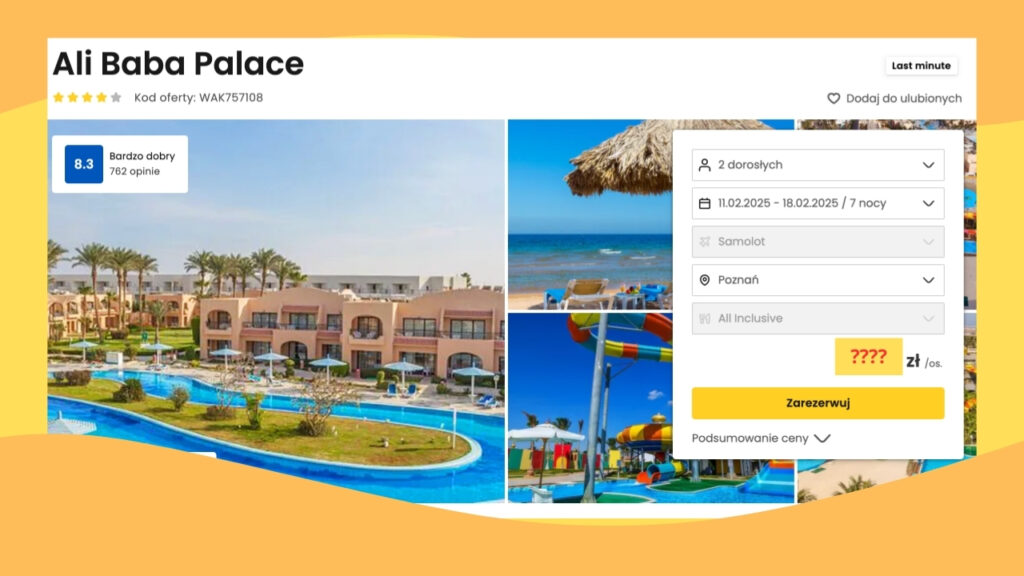 Egipt w lutym: Hurghada, 4* hotel z aquaparkiem i All Inclusive za 3 172 zł