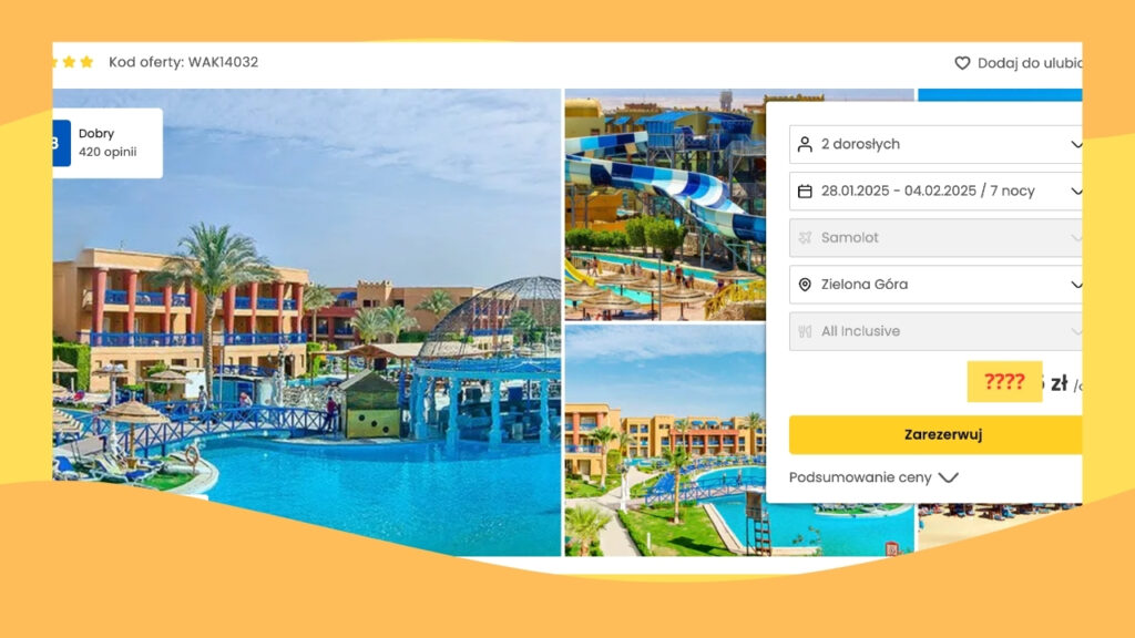 Egipt zimą: Hurghada, 5* hotel z aquaparkiem i Ultra All Inclusive za 2 895 zł