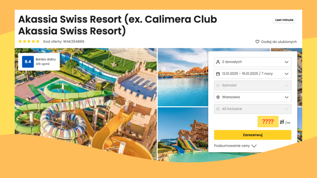 Rodzinny wypoczynek w Akassia Swiss Resort – All Inclusive w Marsa Alam już za 1322 zł