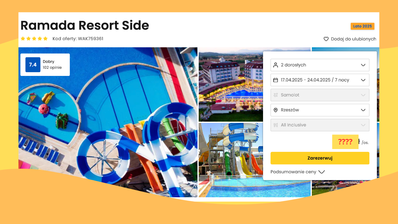 Tanie wakacje w Ramada Resort Side – 7 dni All Inclusive za 1 951 zł/os.