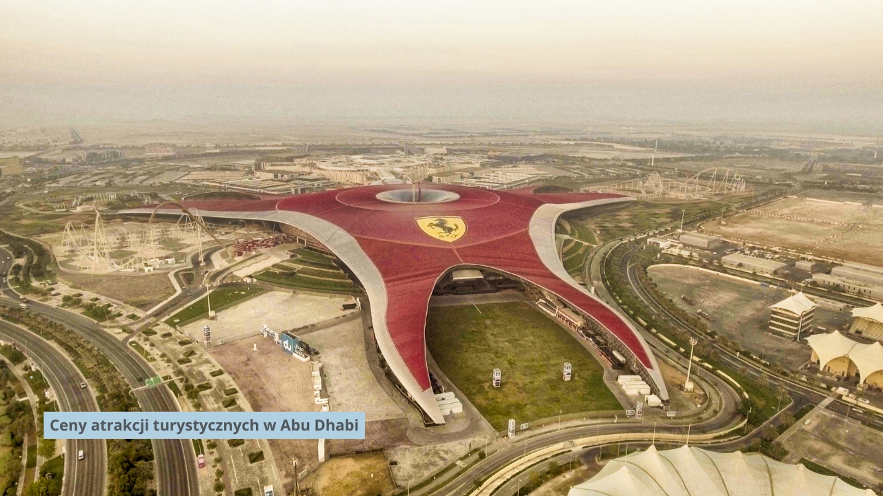 Ceny atrakcji turystycznych w Abu Dhabi