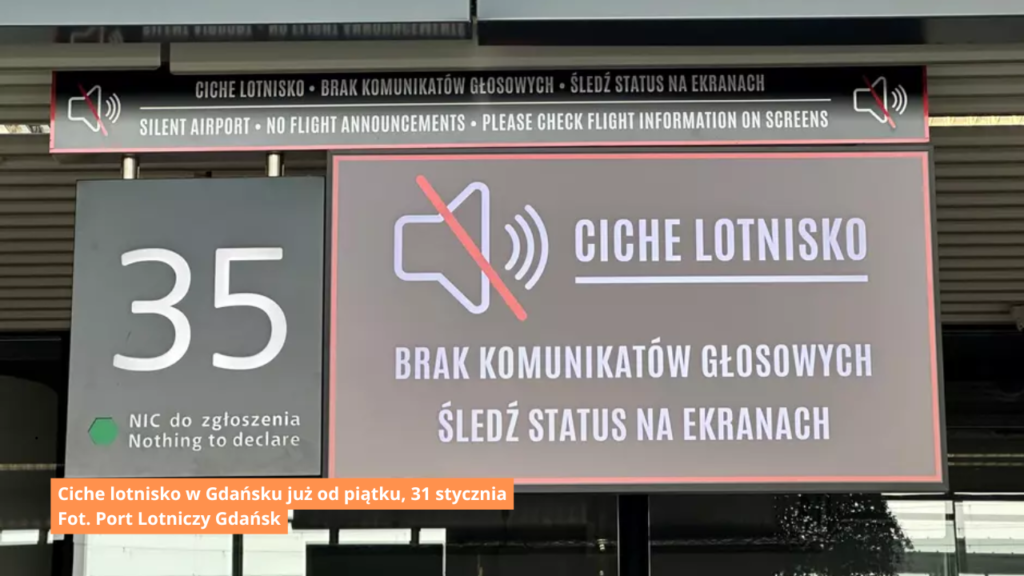 Ciche lotnisko w Gdańsku już od piątku 31 stycznia 2025