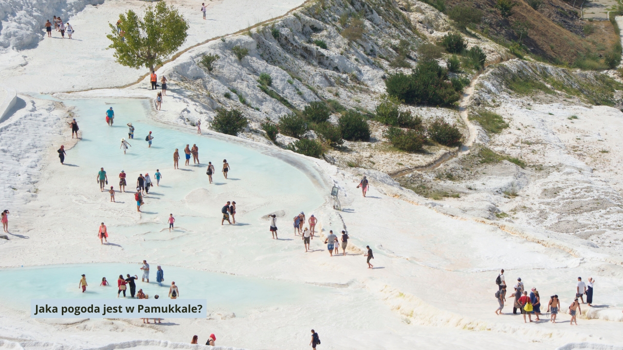 Jaka pogoda jest w Pamukkale?
