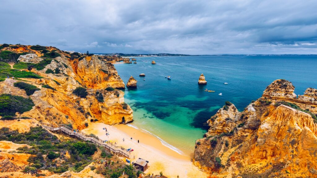 Praia do Camilo w Portugalii