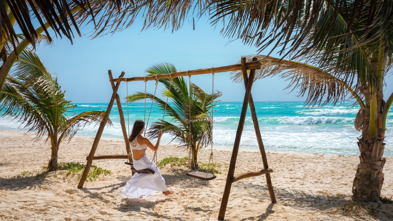 Gdzie znajduje się Tulum Beach?