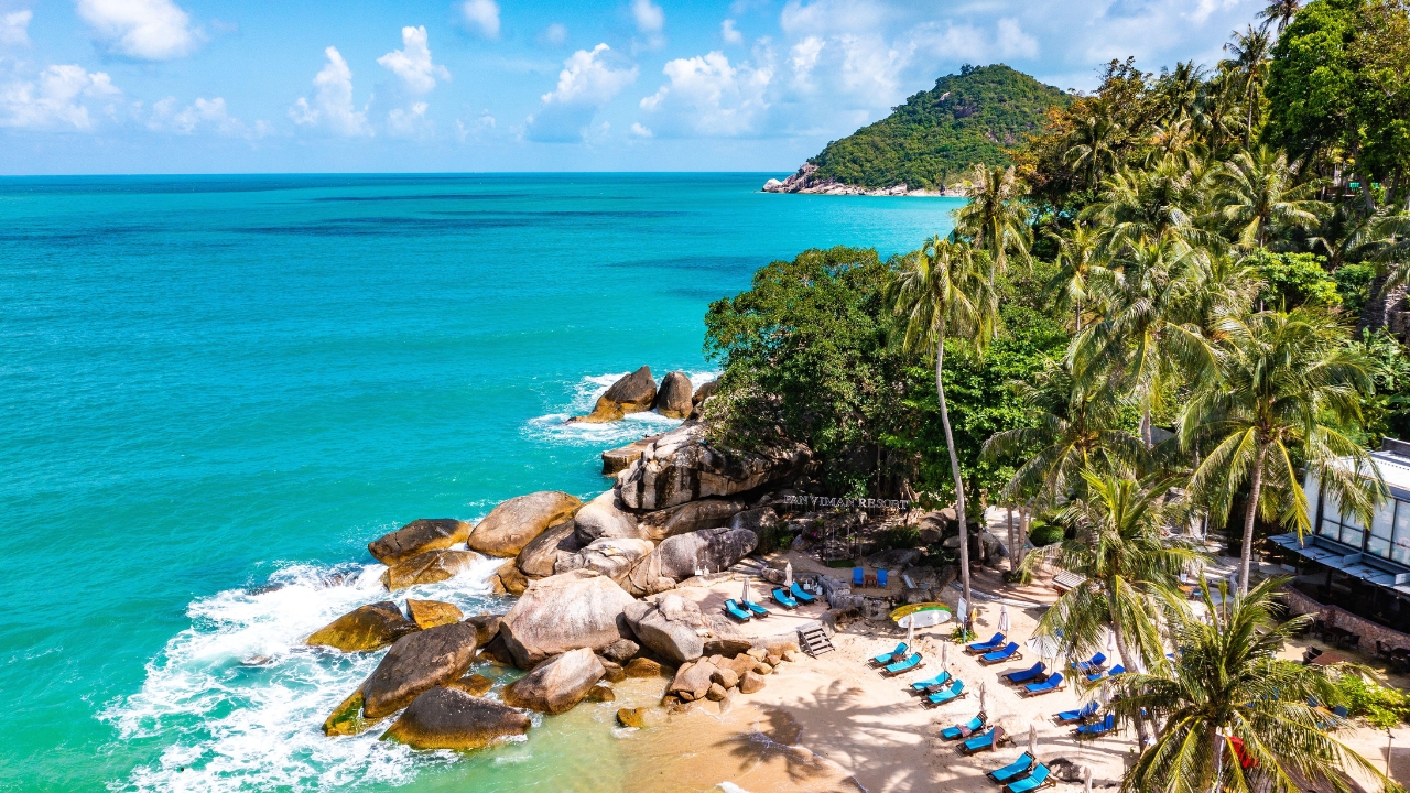 Gdzie znajduje się Thong Nai Pan Beach?