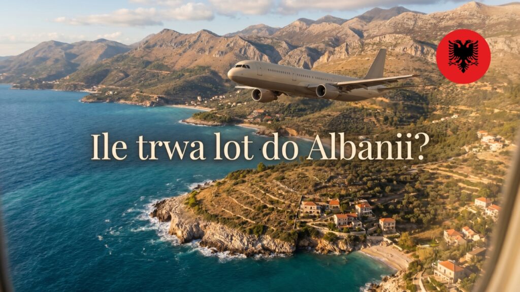 Ile trwa lot do Albanii Czas lotu z Polski