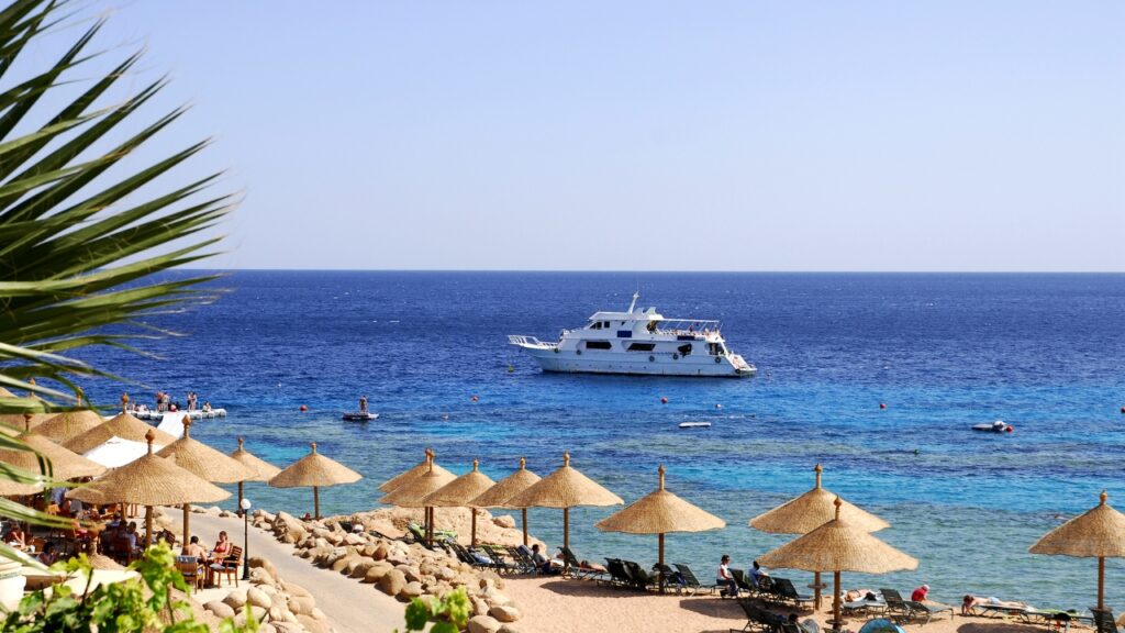 Plaża Naama Bay w Sharm el Sheikh