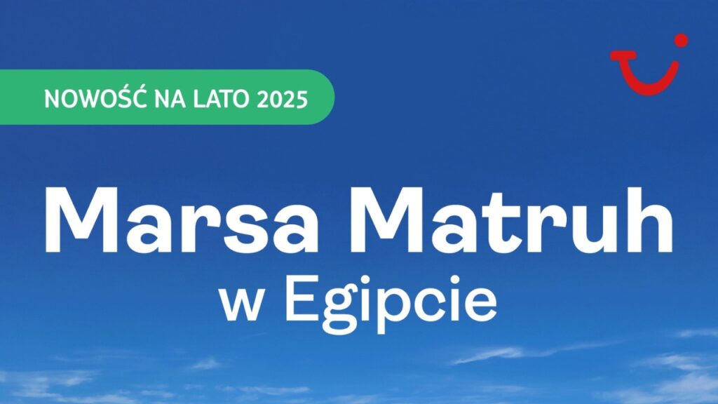 TUI startuje ze sprzedażą ofert do Marsa Matruh na sezon 2025!