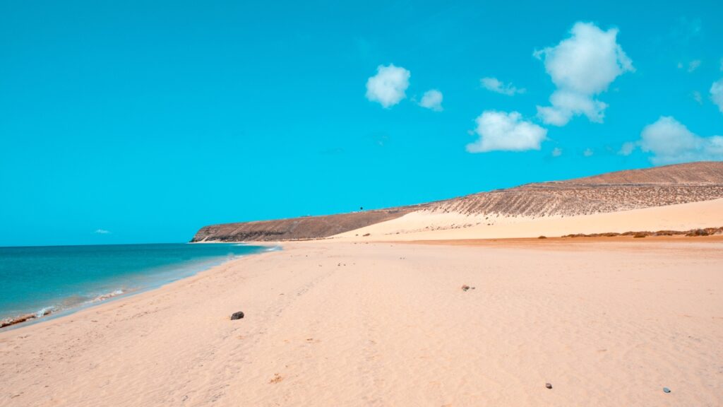 Playa de Sotavento – rajska plaża Fuerteventury