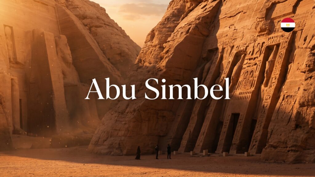 Abu Simbel w Egipcie