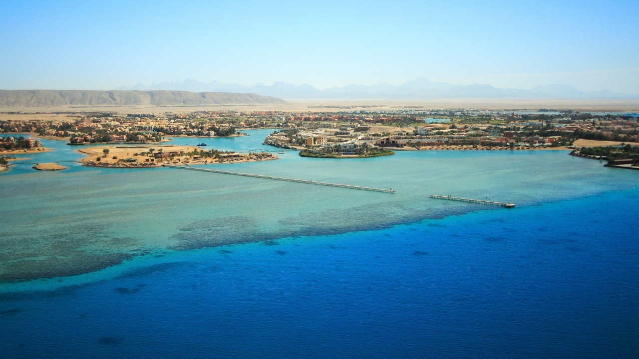 Gdzie znajduje się Plaża El Gouna?