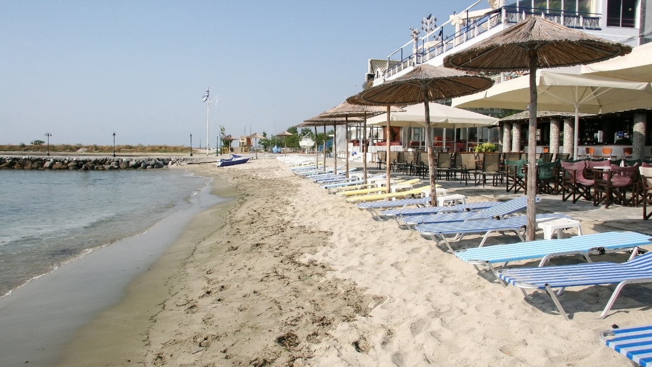 Jak wygląda plaża w Paralia Katerinis?