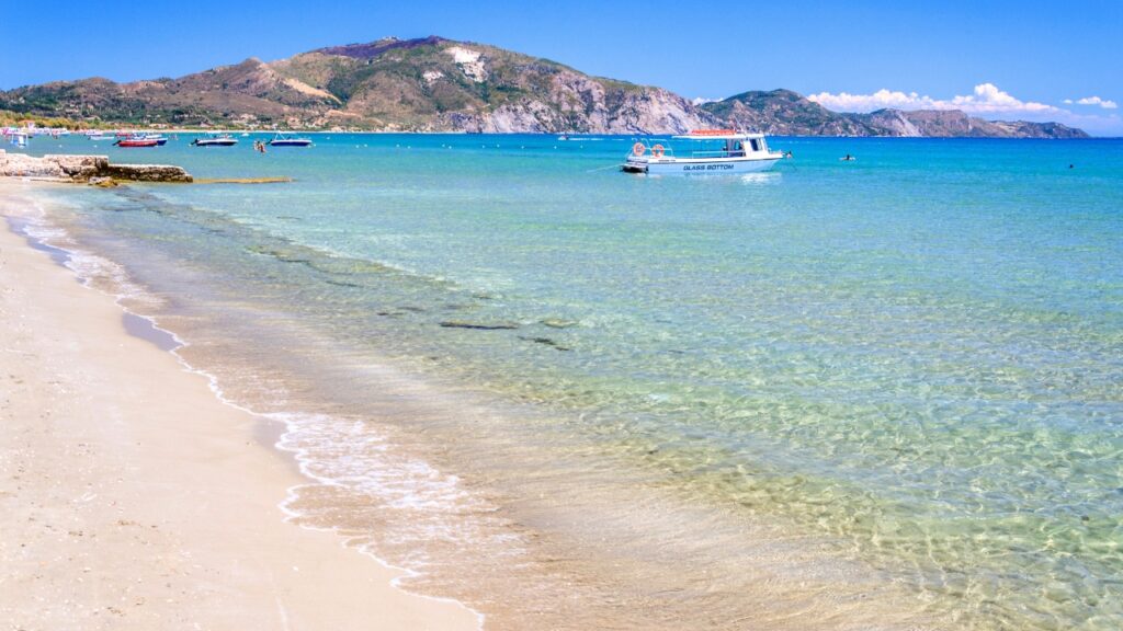 Plaża Laganas Beach na Zakynthos