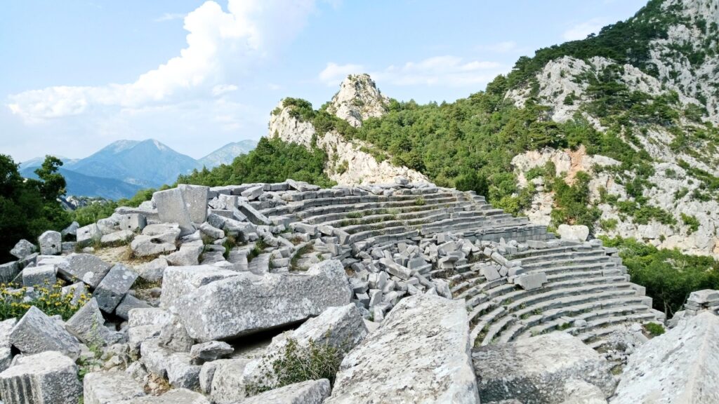 Ruiny Termessos Turcja
