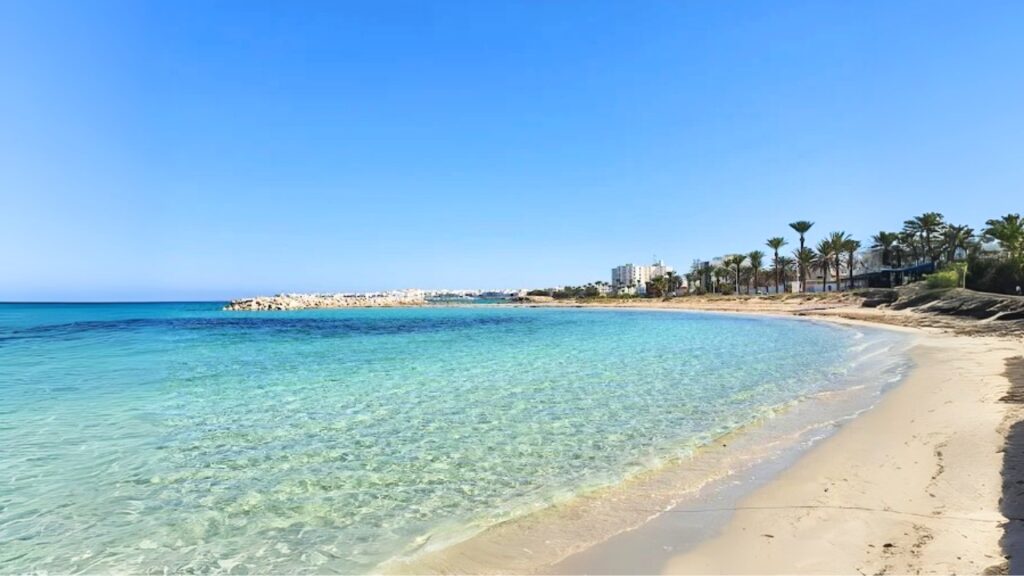 Plaża Mahdia Corniche