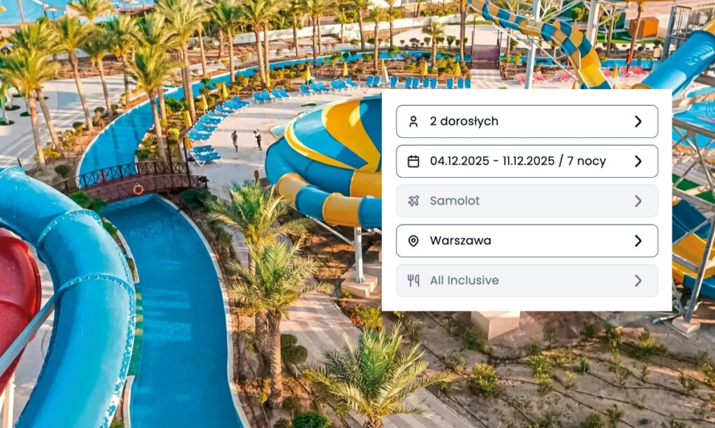 Rodzinny Egipt w grudniu Calimera Blend Paradise 5 z aquaparkiem z Warszawy od 2016 zl