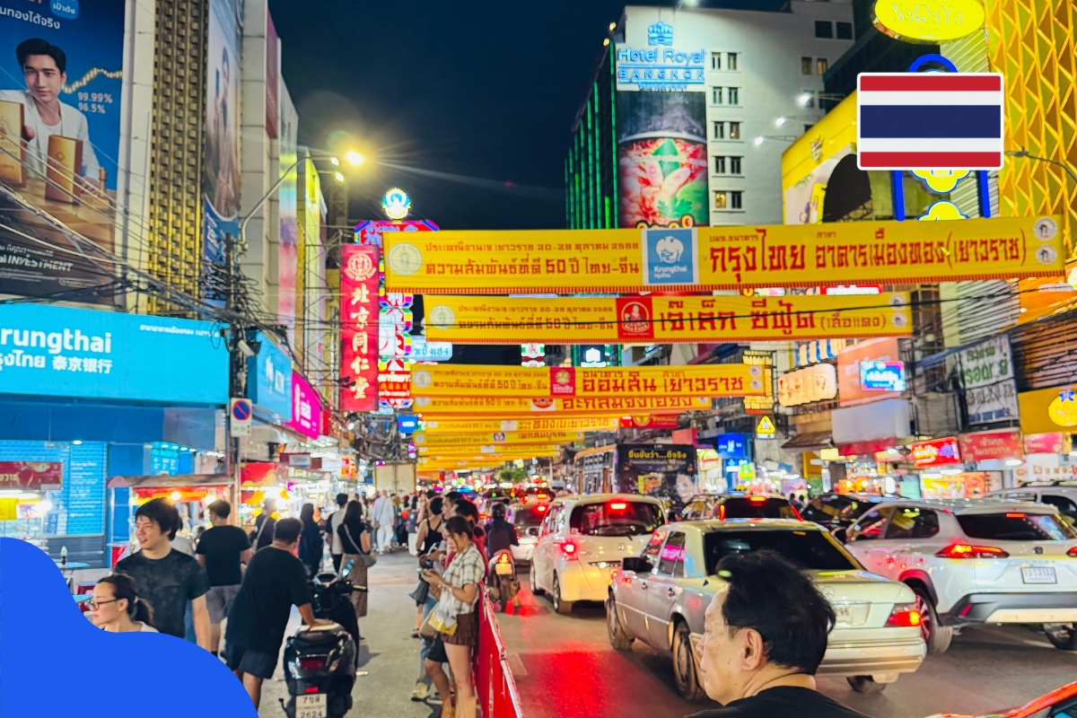 Chinatown w Bangkoku (Yaowarat)