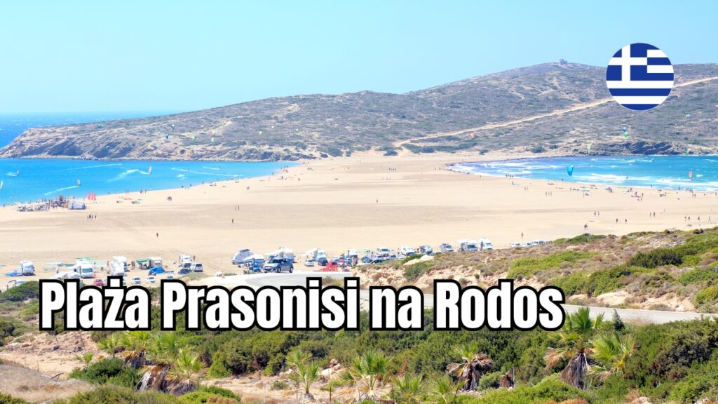 Plaża Prasonisi na Rodos