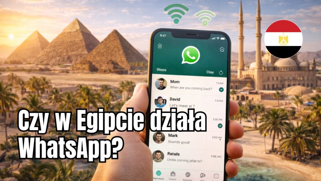 Czy w Egipcie działa WhatsApp?