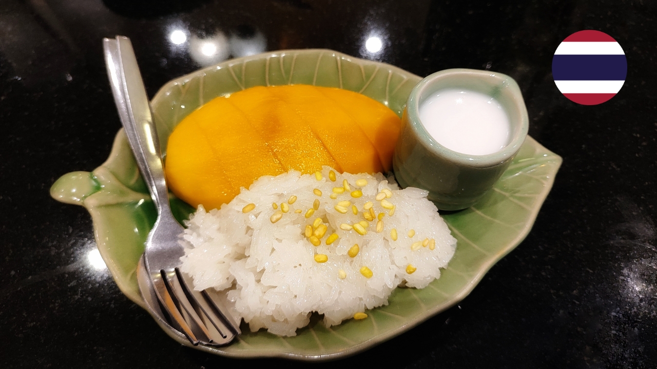 Mango Sticky Rice w Tajlandii