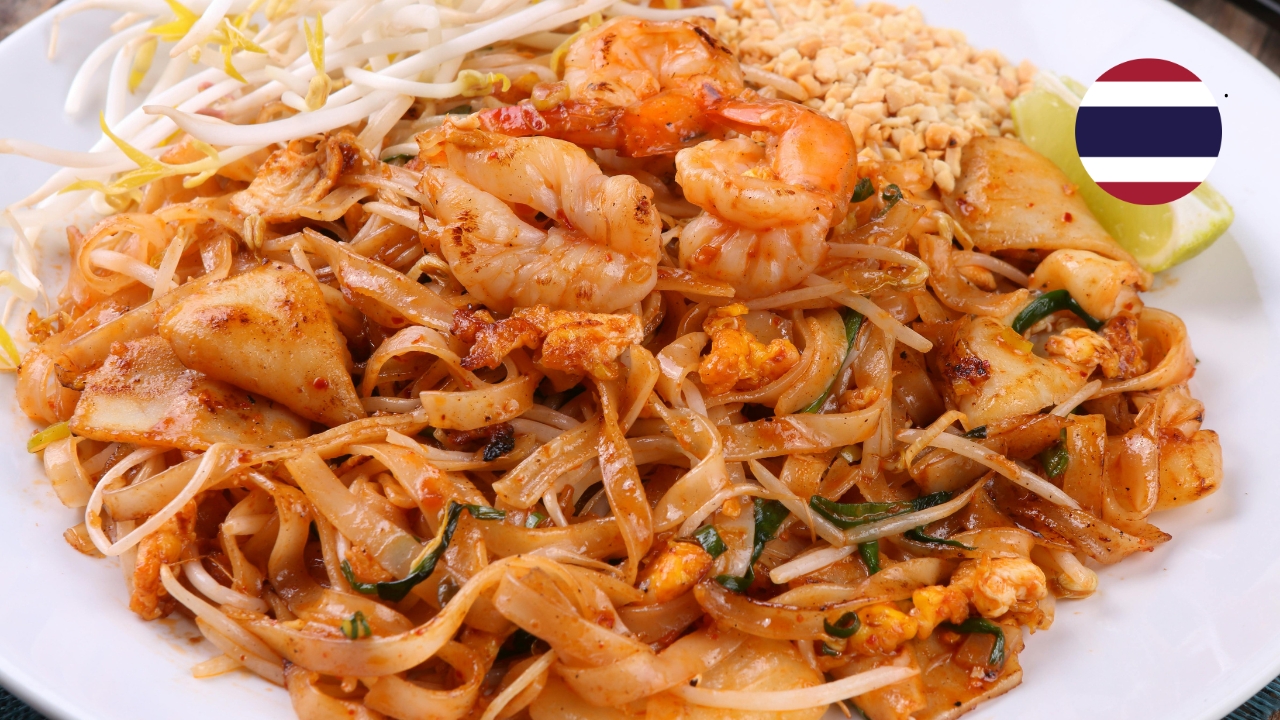 Pad Thai w Tajlandii